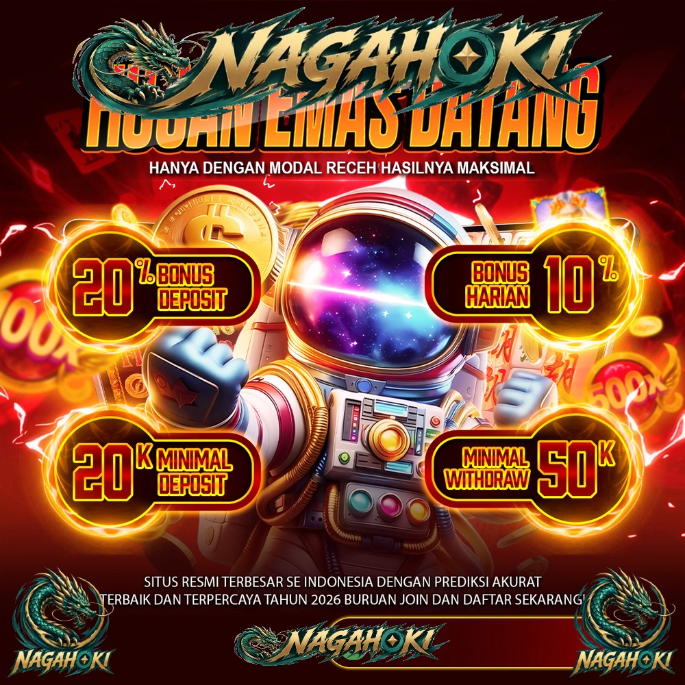 NAGAHOKI: Link Slot Gacor Hari Ini Dengan RTP Tinggi dan Slot88 Terbaru